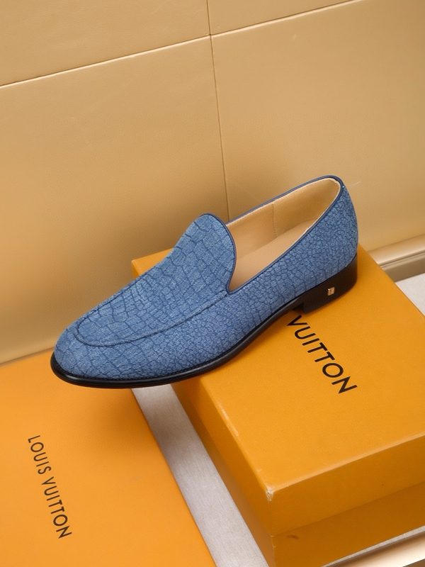 ルイヴィトン靴素材ディテール